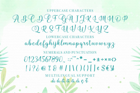 Belia Anestasha Font Poster 7