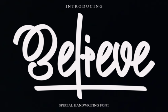 Believe Font