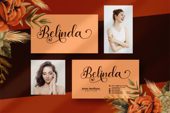 Belinda Heylove Font Poster 7