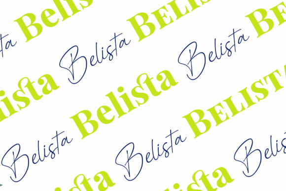 Belista Font Poster 5