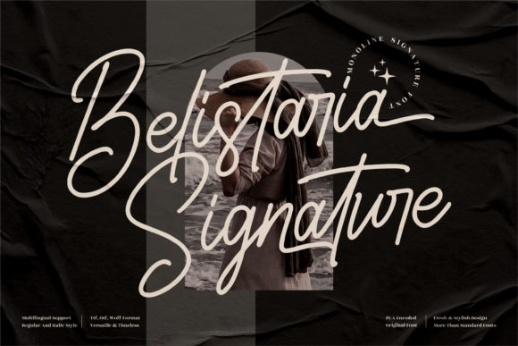 Belistaria Signature Font