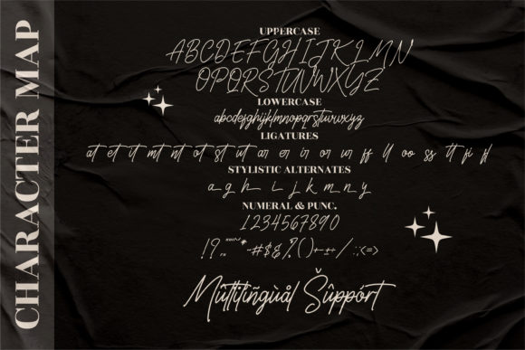 Belistaria Signature Font Poster 11
