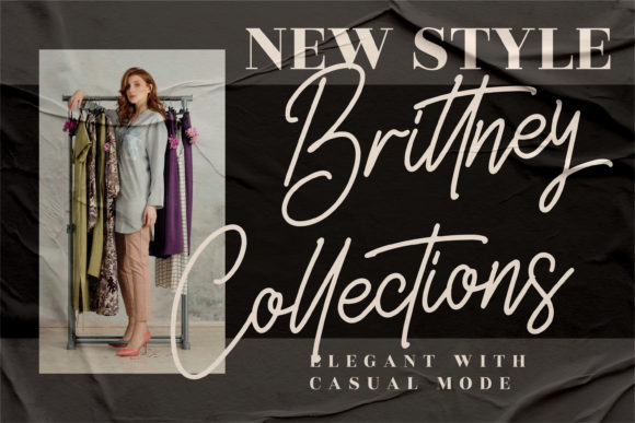 Belistaria Signature Font Poster 3