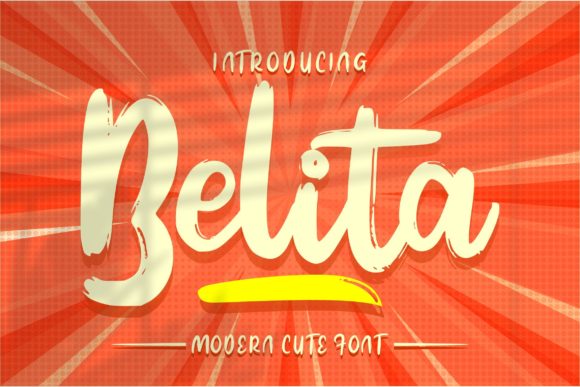 Belita Font Poster 1