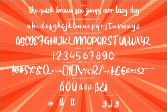 Belita Font Poster 6