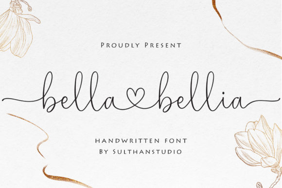 Bella Bellia Font Poster 1