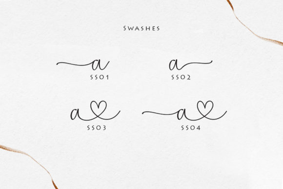 Bella Bellia Font Poster 8