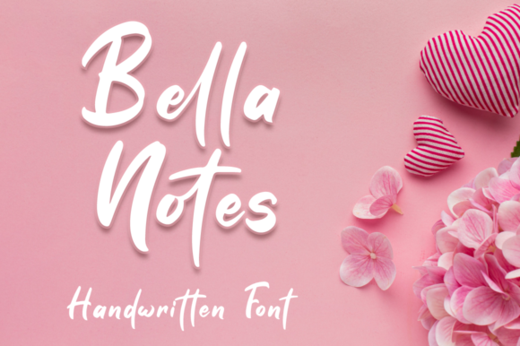 Bella Notes Font Poster 1