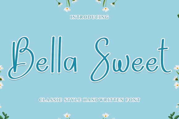 Bella Sweet Font Poster 1