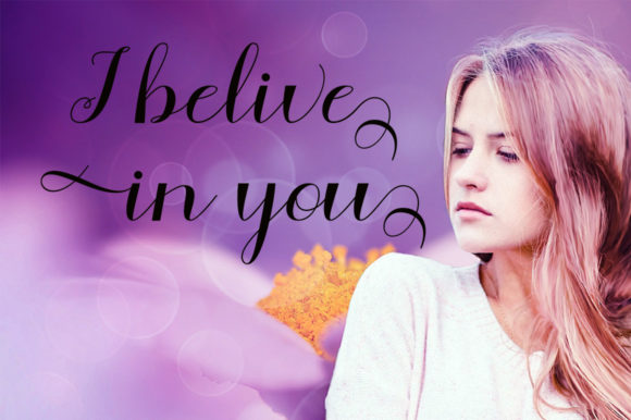 Belladia Font Poster 2