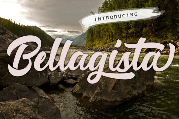 Bellagista Font Poster 1