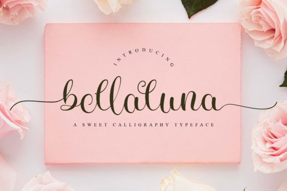 Bellaluna Font Poster 1