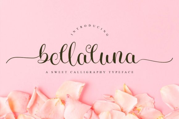 Bellaluna Font Poster 2