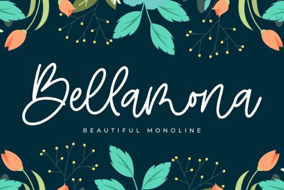 Bellamona Font Poster 1
