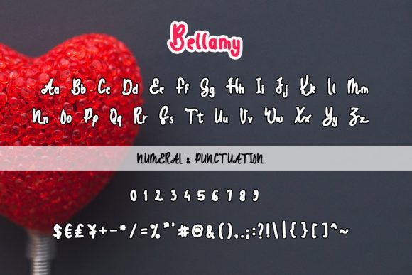 Bellamy Font Poster 4