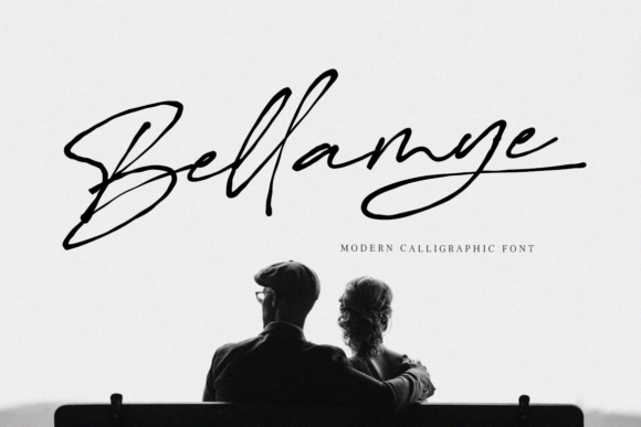 Bellamye Font Poster 1