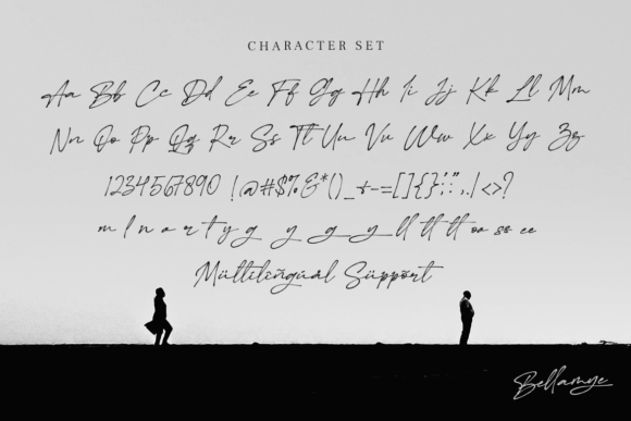 Bellamye Font Poster 4