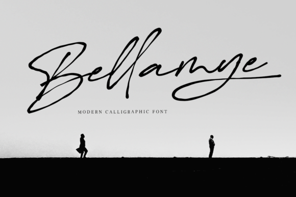 Bellamye Font Poster 5