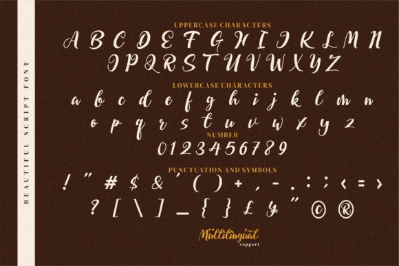 Bellarin Font Poster 12