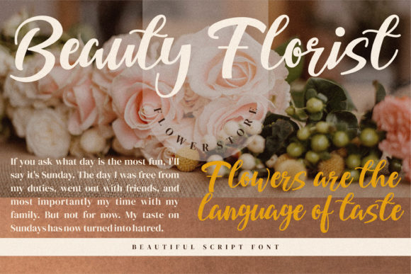 Bellarin Font Poster 4