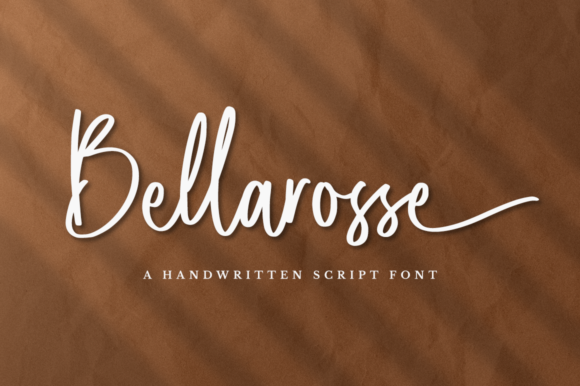Bellarosse Font Poster 1