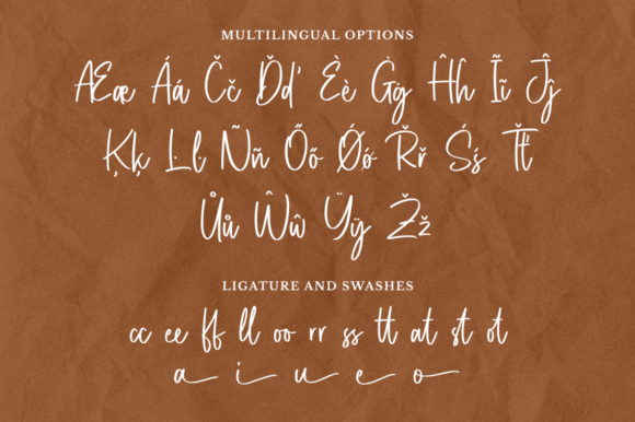 Bellarosse Font Poster 11