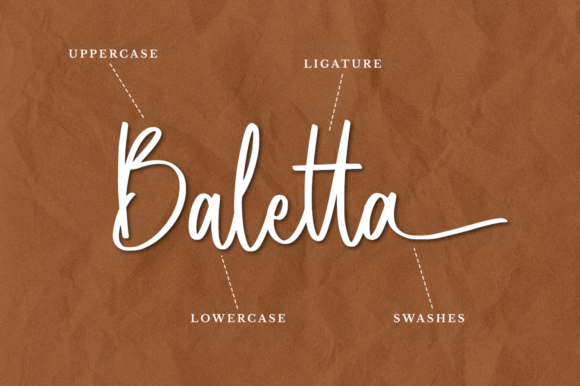Bellarosse Font Poster 9