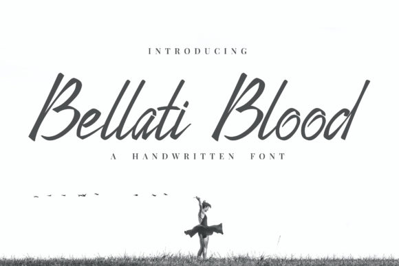 Bellati Blood Font Poster 1