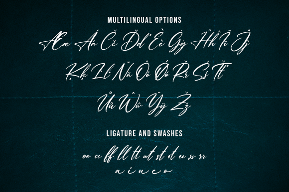 Bellazio Font Poster 11