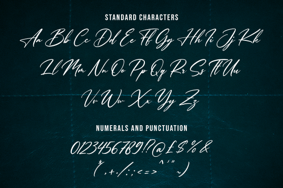 Bellazio Font Poster 10