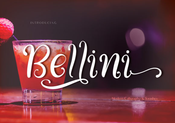 Bellini Font Poster 1