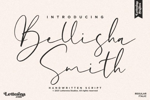 Bellisha Smith Font