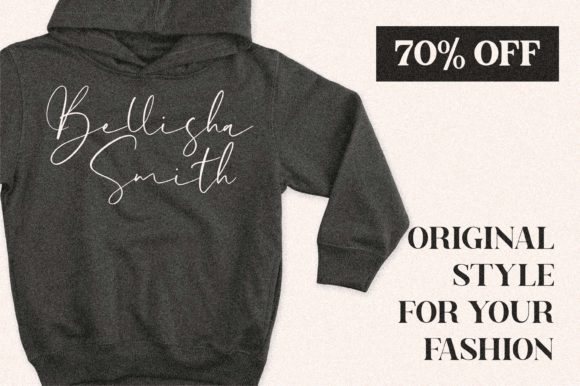 Bellisha Smith Font Poster 12