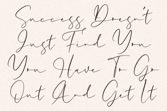 Bellisha Smith Font Poster 13