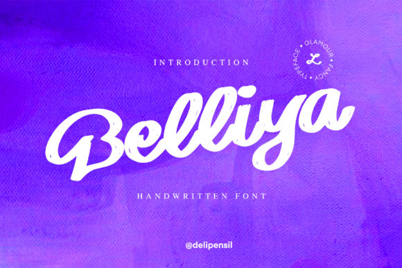 Belliya Font Poster 1