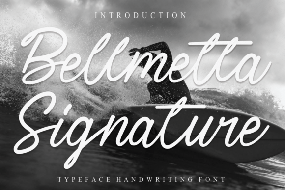 Bellmetta Signature Font Bellmetta Signature Font Poster 1
