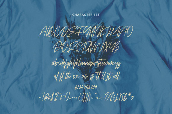 Bellmounts Font Poster 8