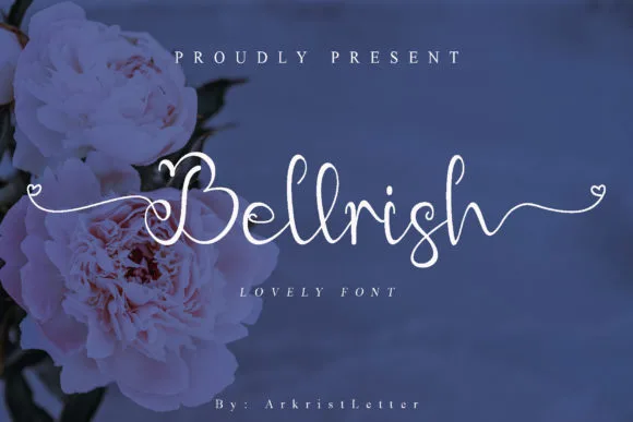 Bellrish Font Poster 1