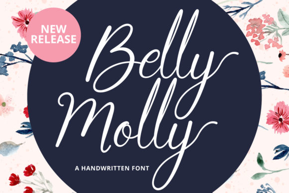 Belly Molly Font Poster 1