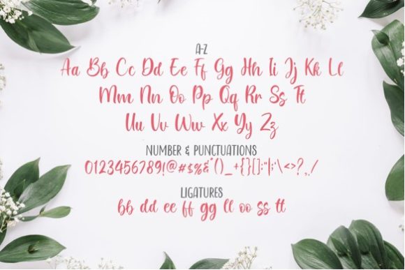Beloved Font Poster 4