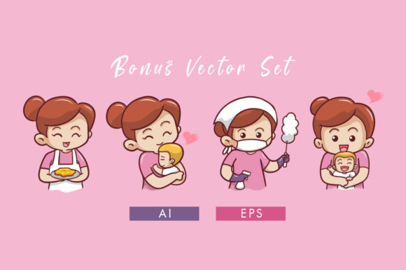 Beloved Mama Font Poster 6
