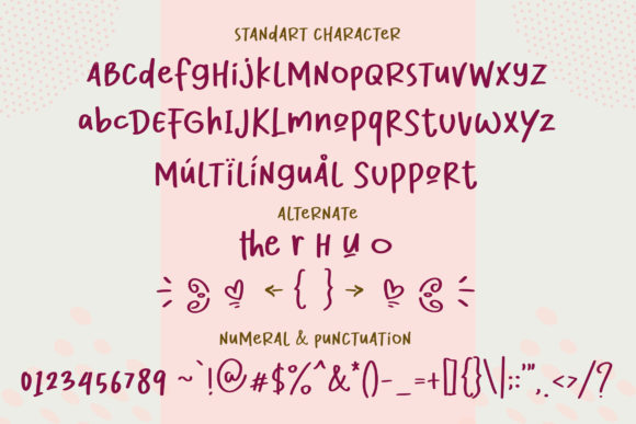 Belovia Font Poster 7