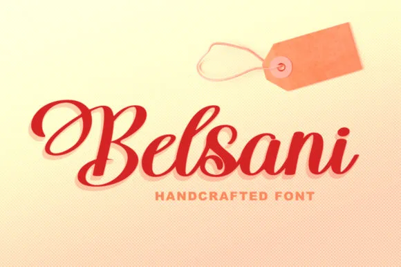 Belsani Font Belsani Font Poster 1