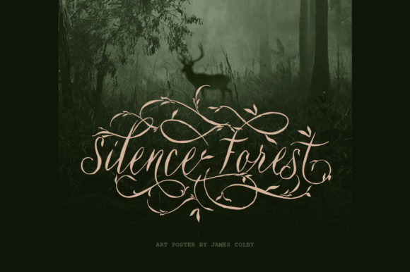 Belukar Font Poster 3