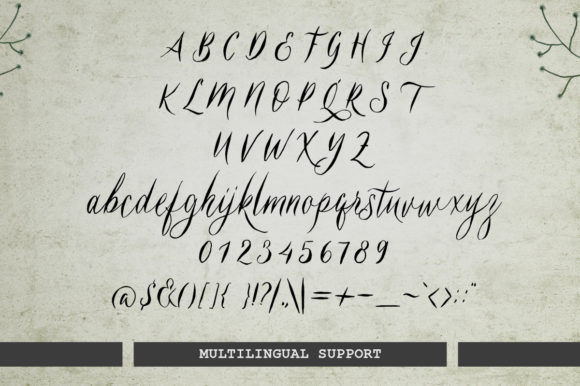 Belukar Font Poster 6