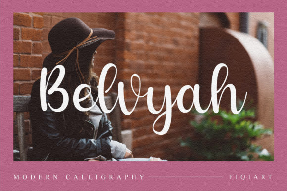 Belvyah Font Poster 1