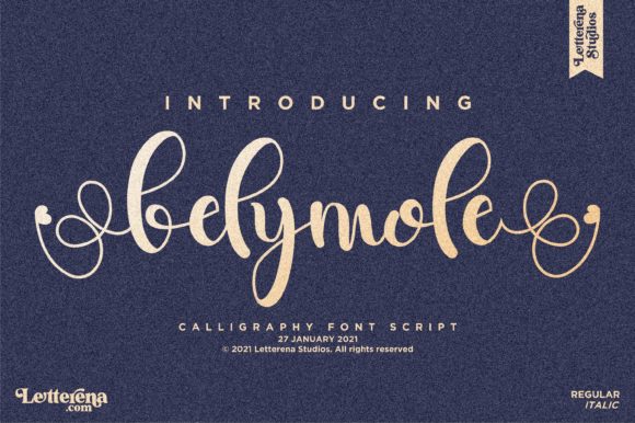 Belymole Font Poster 1