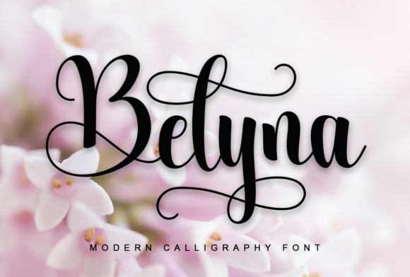 Belyna Font Poster 1