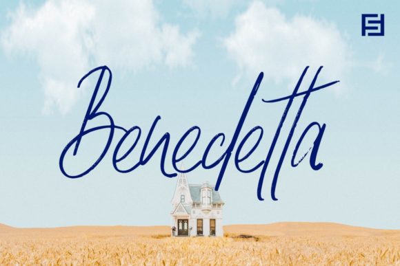 Benedetta Font Poster 1