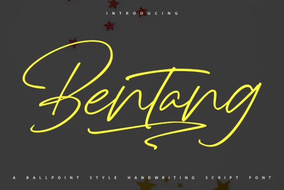 Bentang Font Poster 1